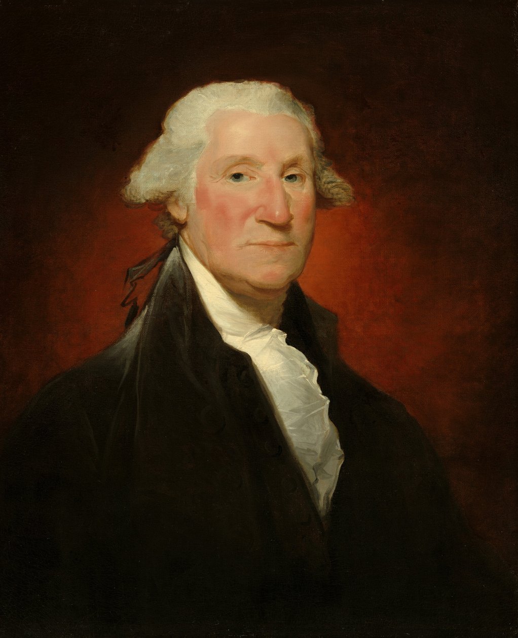 George Washington Vaughan portresi, 1795. by Gilbert Stuart