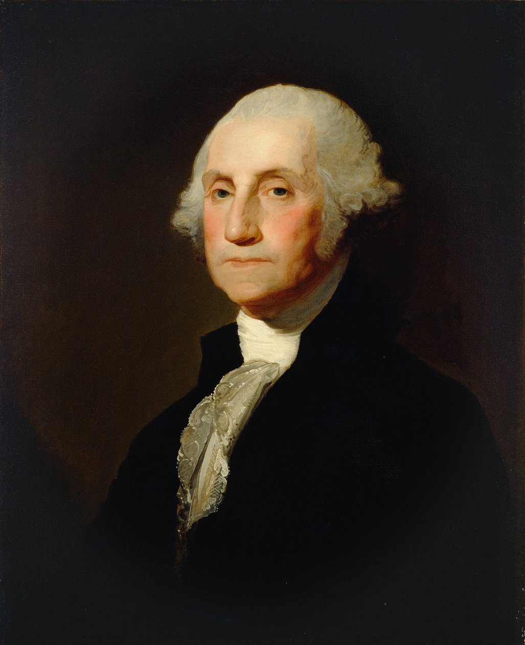 George Washington, c. 18031805. by Gilbert Stuart