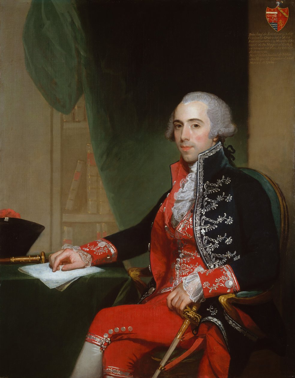 Josef de Jaudenes ve Nebot, 1794. by Gilbert Stuart