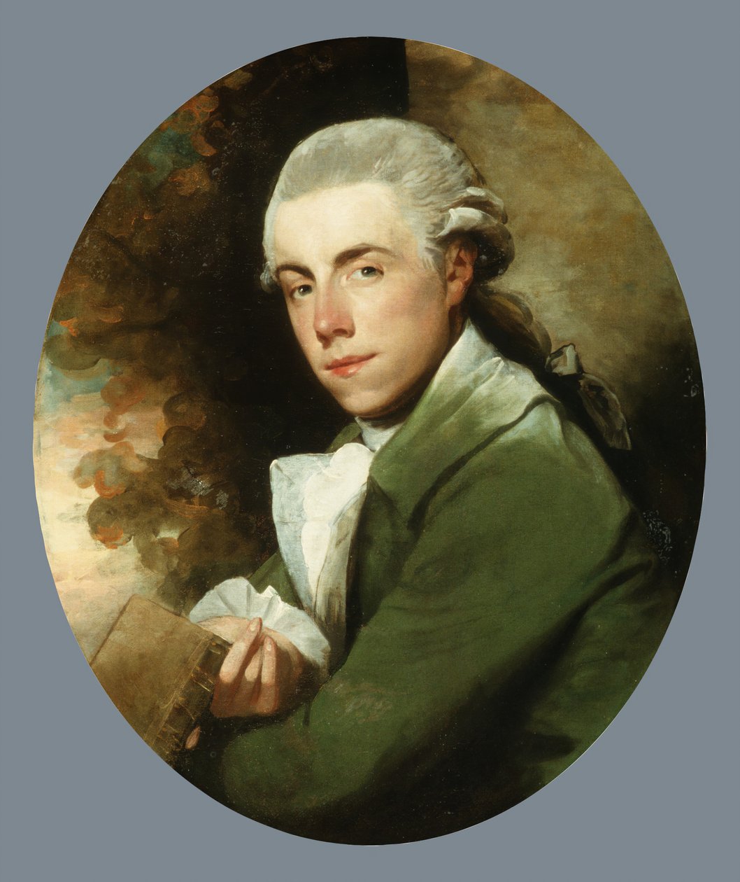 Yeşil Ceketli Adam, yak. 1779-85. by Gilbert Stuart