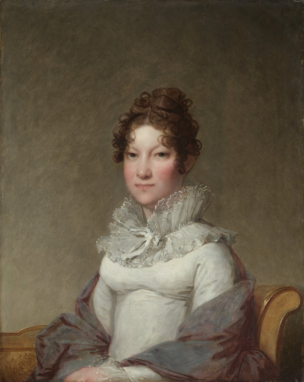 Mary Campbell Stuart, c. 1815. by Gilbert Stuart