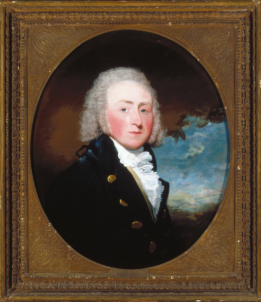 Edward Loftus'un Portresi (tuval üzerine yağlıboya) by Gilbert Stuart