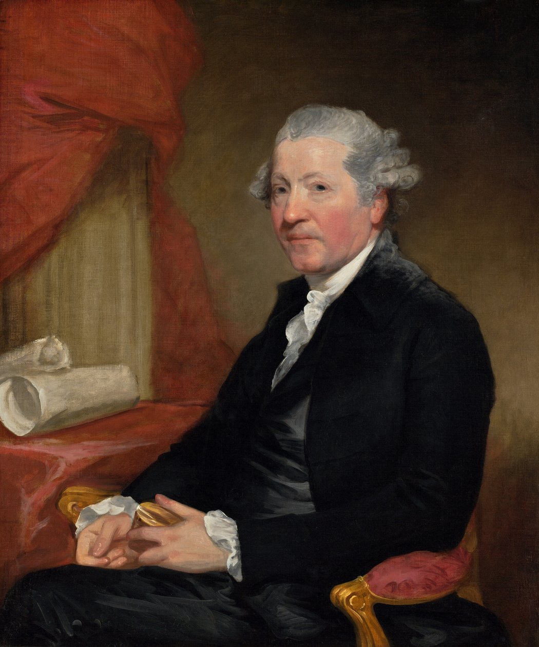 Sör Joshua Reynolds, 1784. by Gilbert Stuart