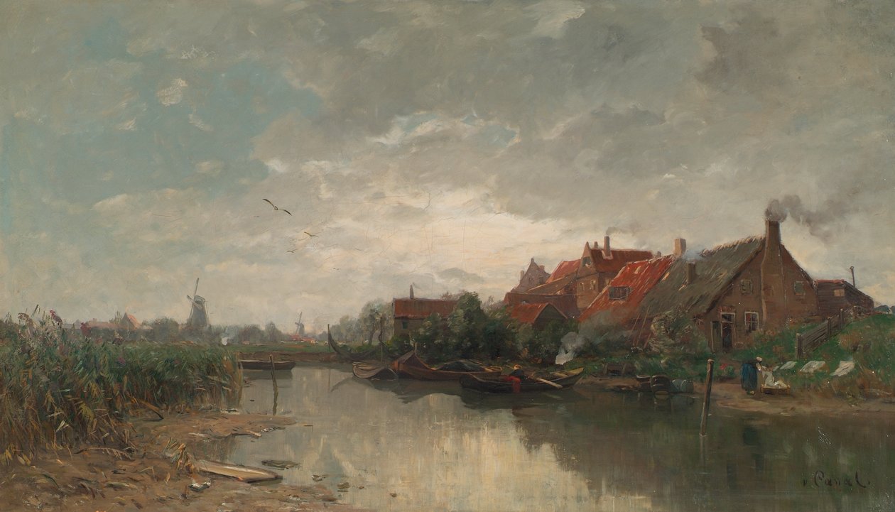 Hollanda kanalı by Gilbert von Canal