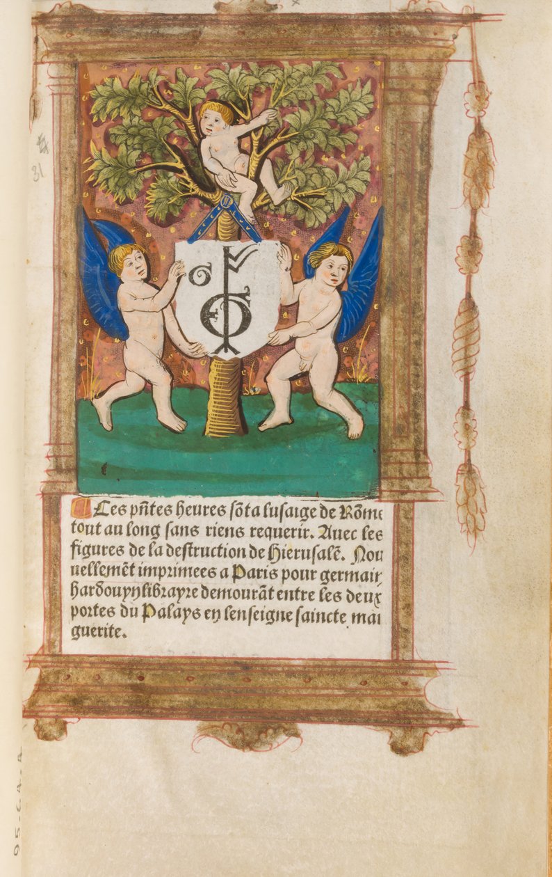 Saatler Kitabı, 1518-21 by Gilles Hardouyn