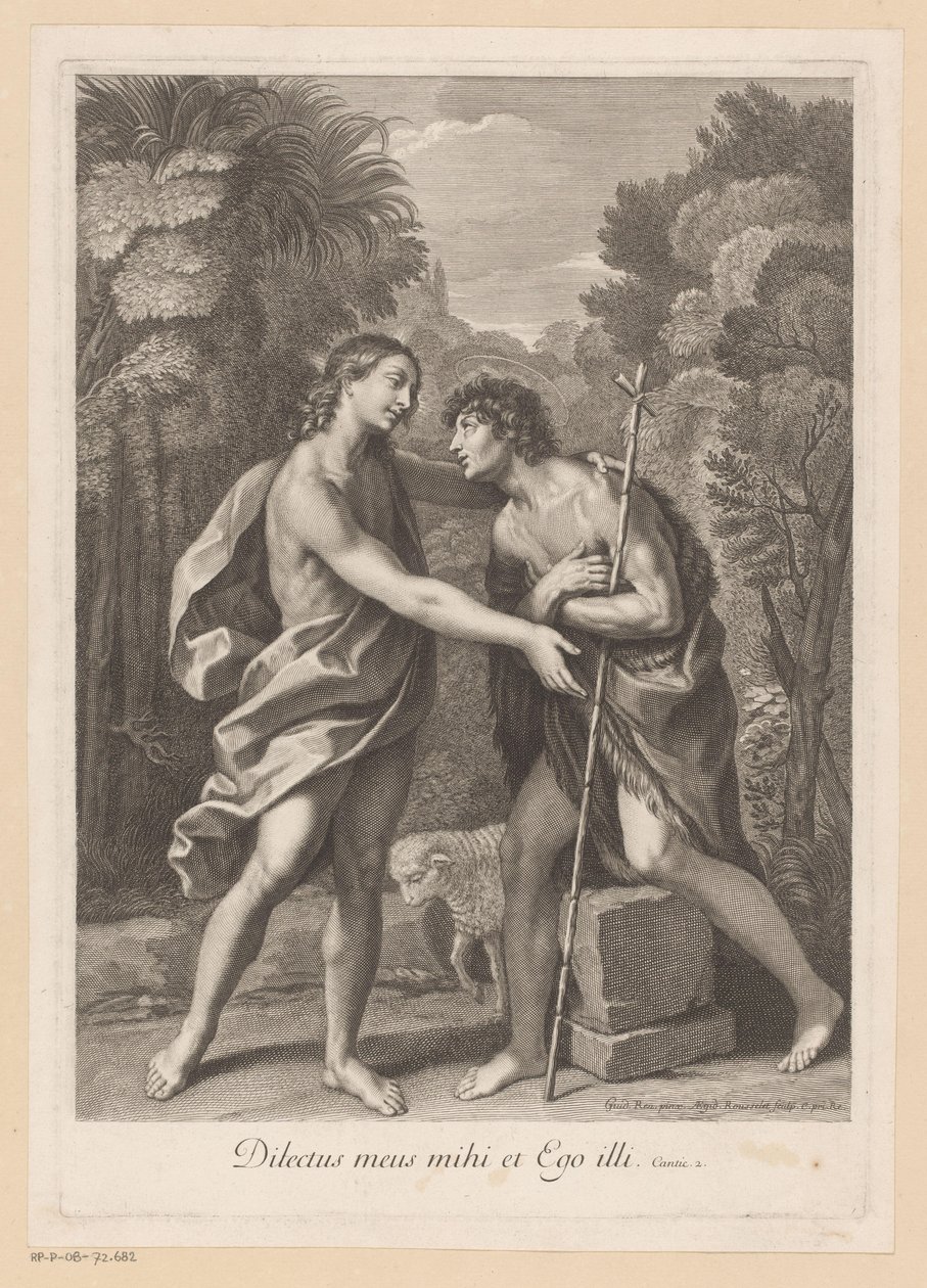 Mesih ve Vaftizci Yahya by Gilles Rousselet