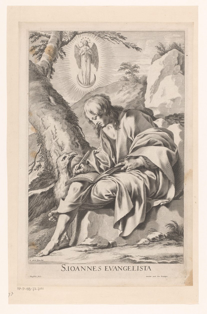 Evangelist John by Gilles Rousselet