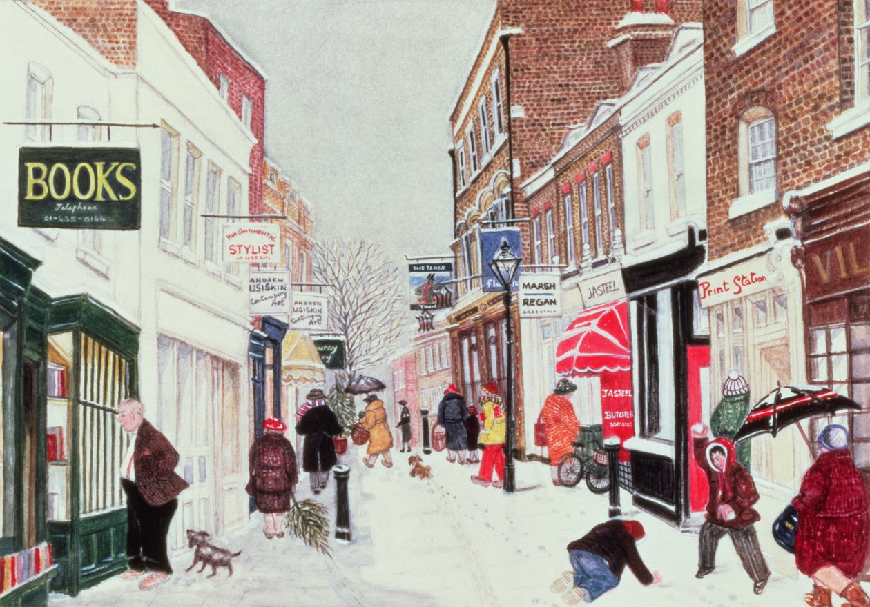 Şişe Yürüyüşü, Hampstead by Gillian Lawson