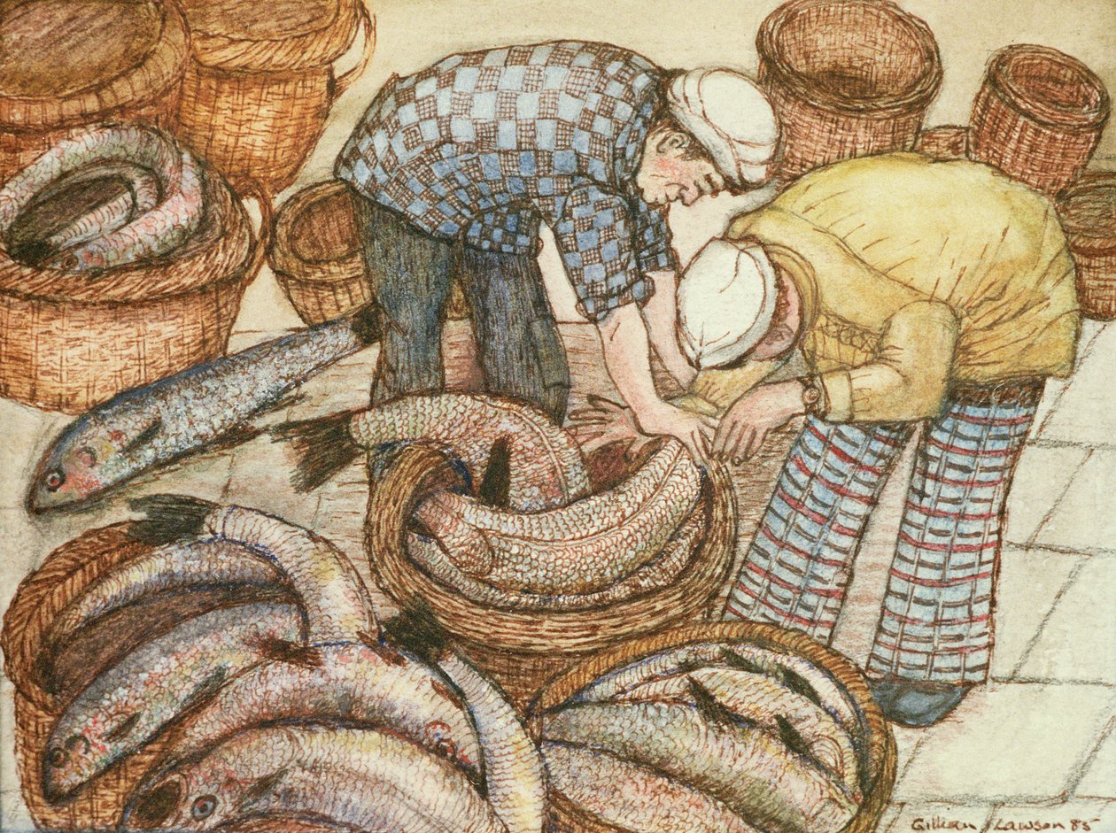 Balık Toplama by Gillian Lawson