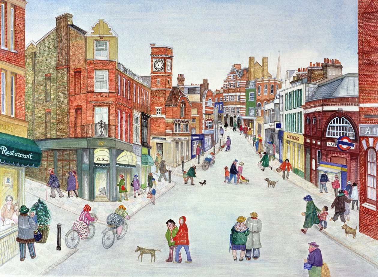 Heath Caddesi, Hampstead by Gillian Lawson