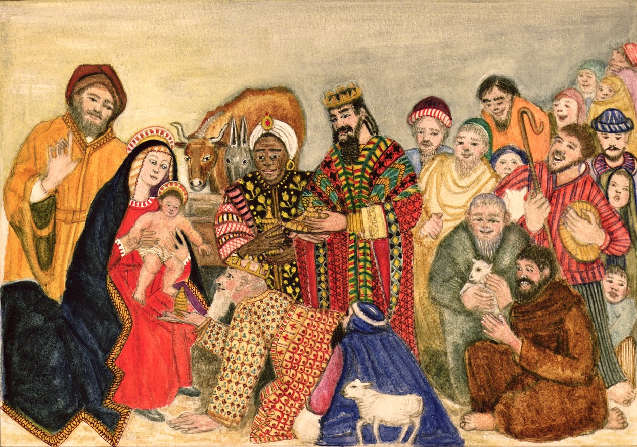 doğum sahnesi by Gillian Lawson