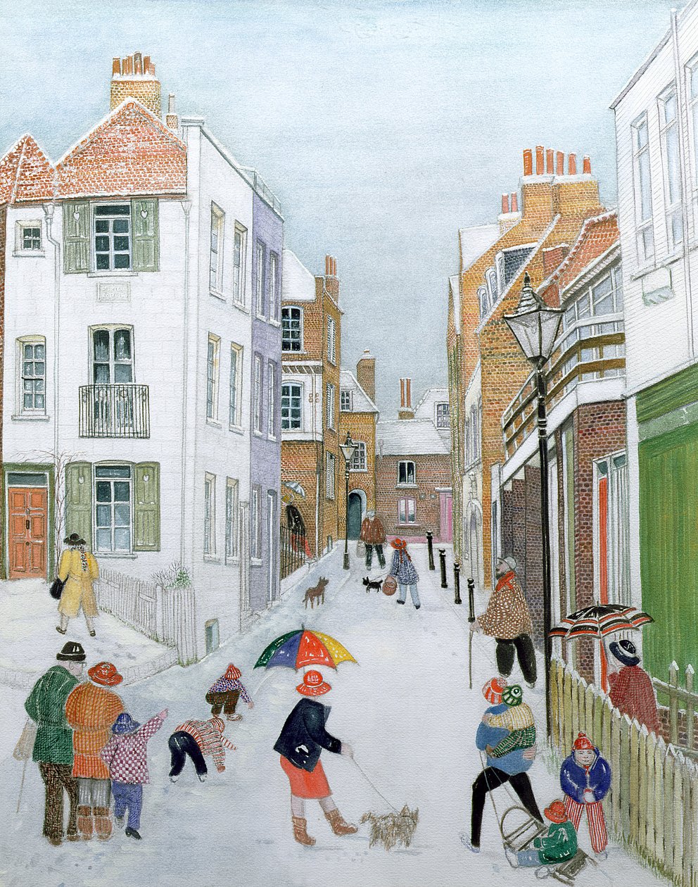 Dağ, Hampstead, 1990 by Gillian Lawson