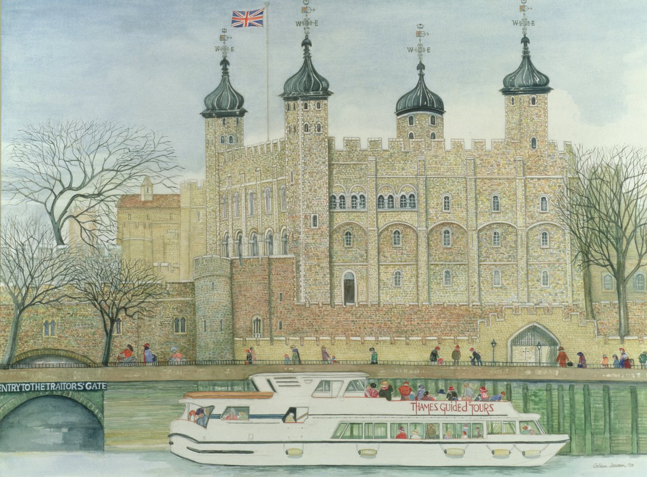 Londra kulesi by Gillian Lawson