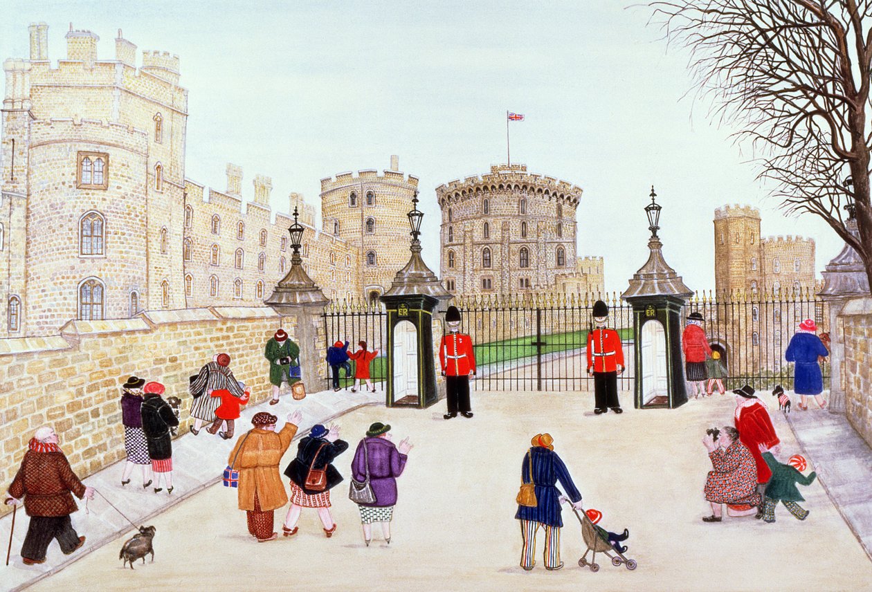 Windsor Kalesi Tepesi by Gillian Lawson