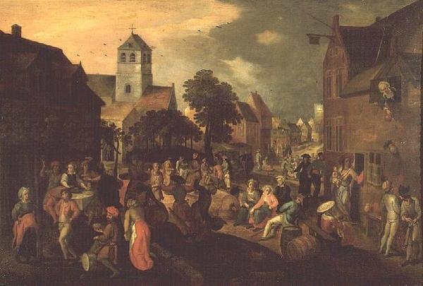 Köy Festivali by Gillis (attr. to) Mostaert