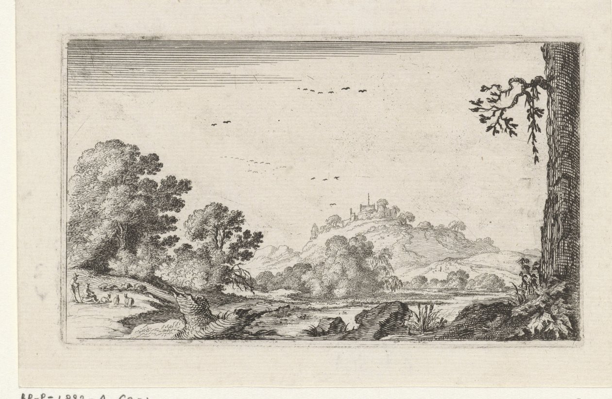 nehir manzarası Manzaralar (dizi başlığı) by Gillis van Scheyndel (I)