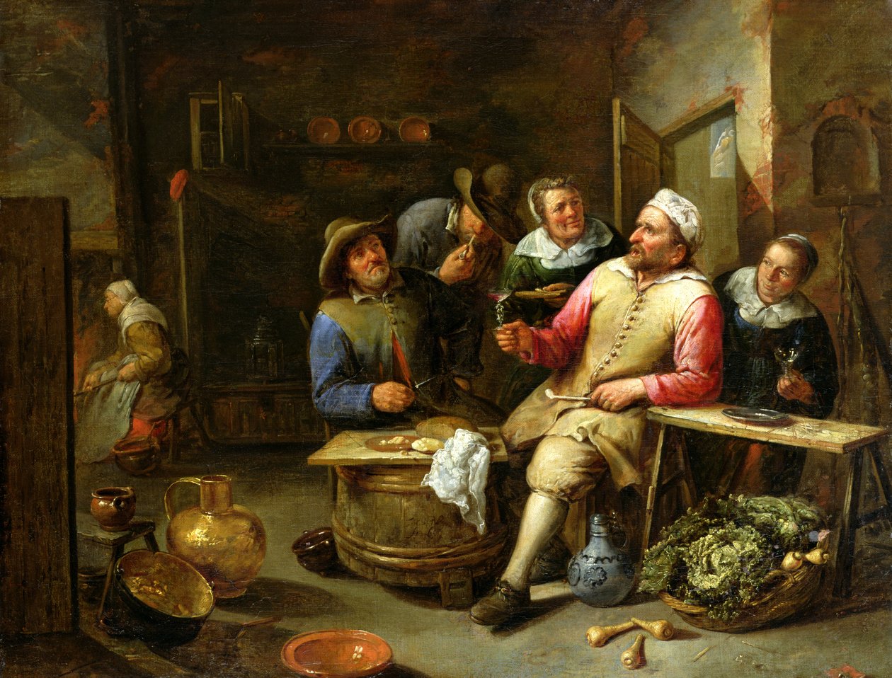 Lounge Bar, 1657 by Gillis van Tilborgh the younger