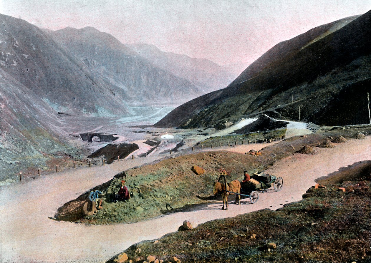 Gürcü Askeri Yolu, c1890 by Gillot