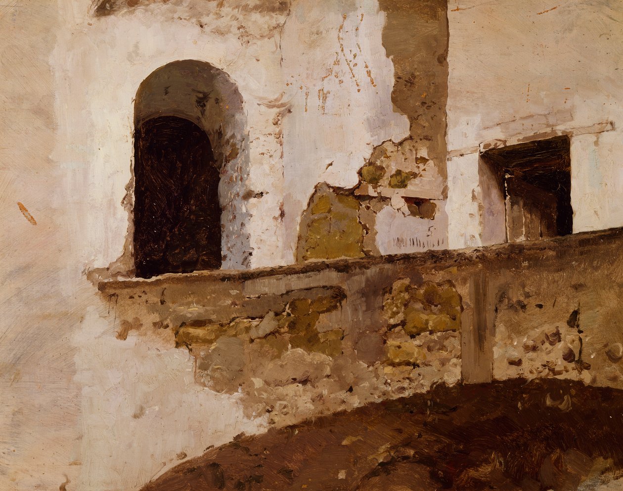Yaşamdan çalışma, Gioacchino Toma (1836-1891), resim. by Gioacchino Toma