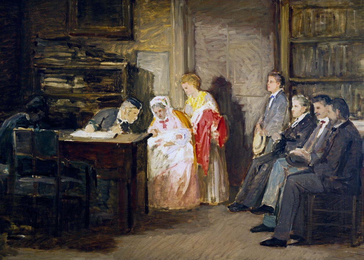 Sivil Devlet, Gioacchino Toma (1836-1893), resim. by Gioacchino Toma