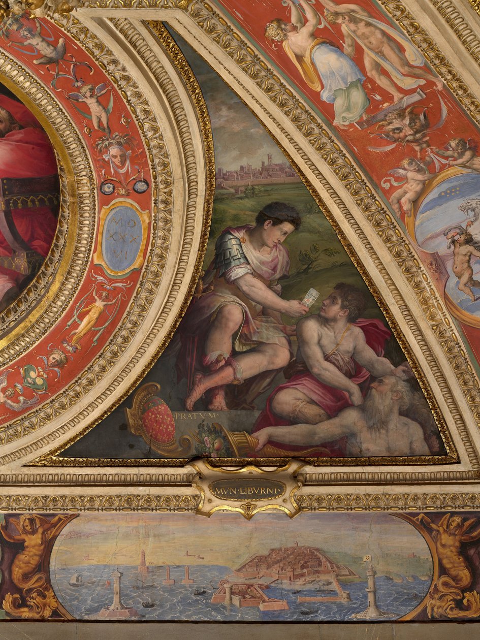 Prato Alegorisi; altta, Livorno