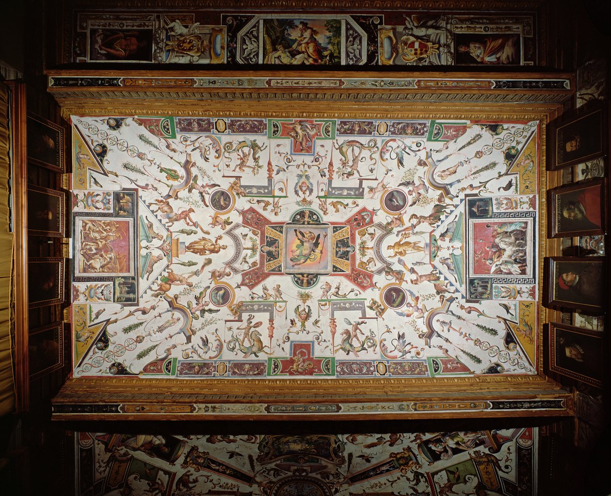 Vasari Koridorundan Tavan, 1560-80 by Giorgio Vasari