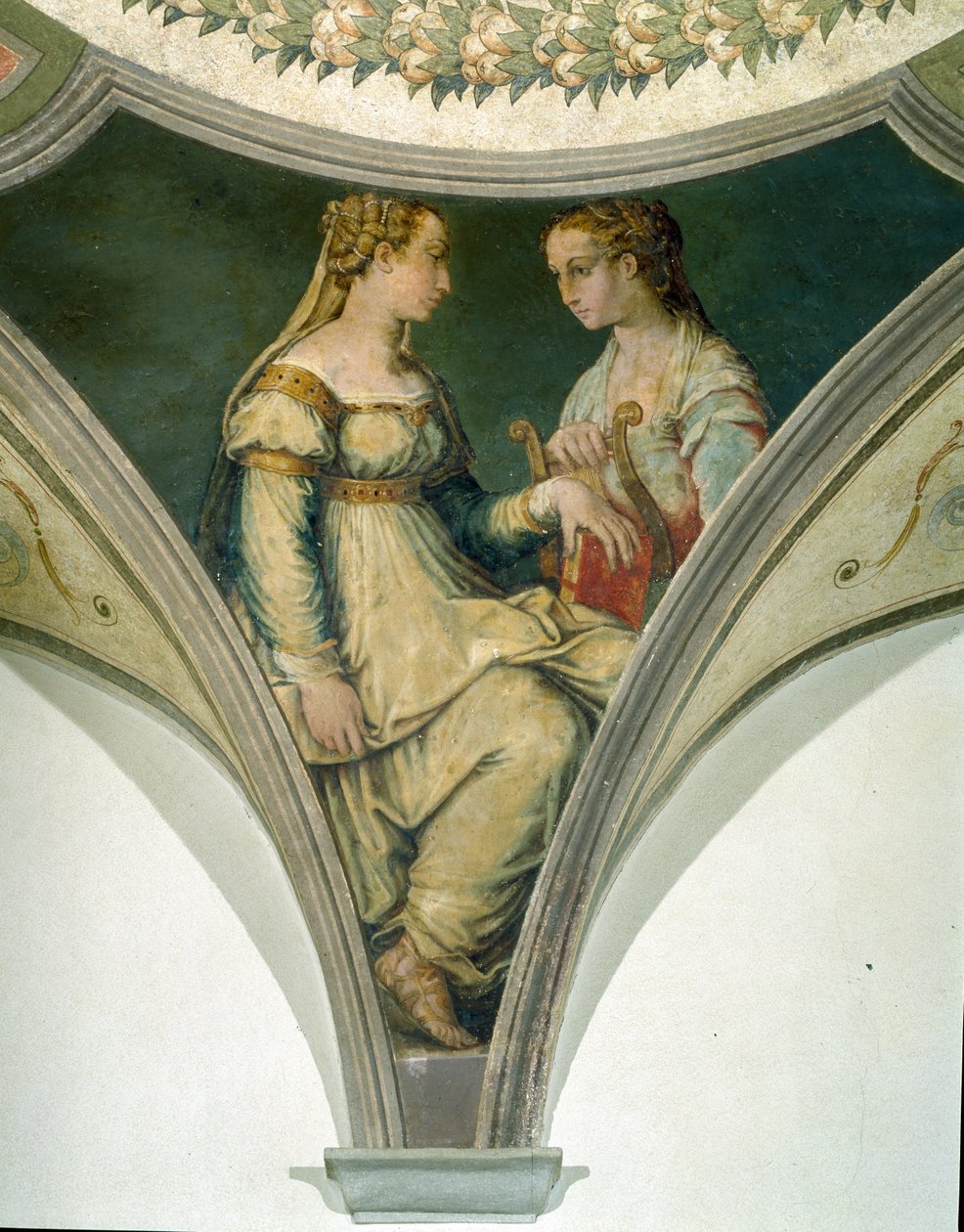 İlham Perileri, Apollon Odası ve İlham Perileri by Giorgio Vasari
