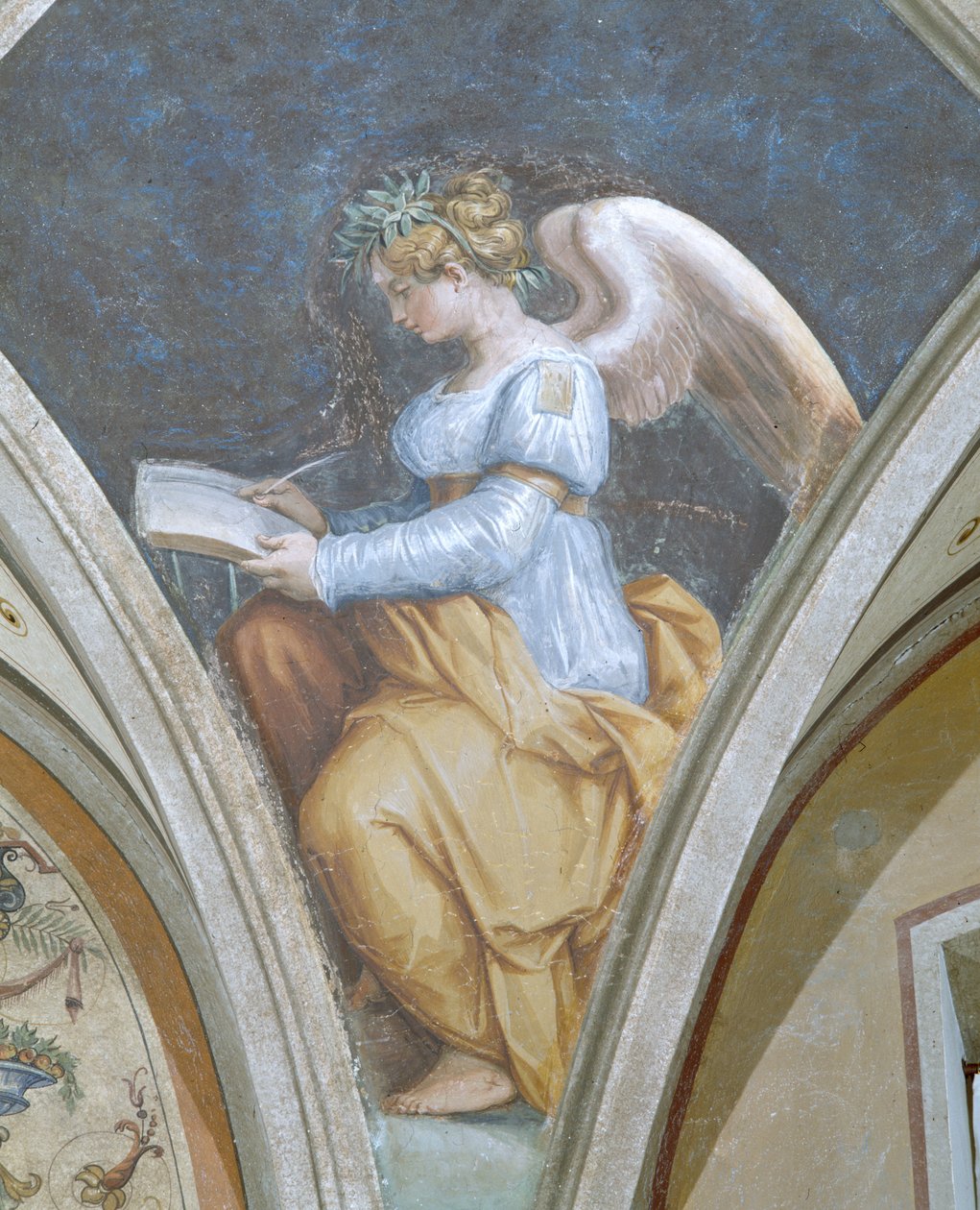 Şiir, Dört Sanat, Peduccio, Camera della Fama, 1542 by Giorgio Vasari