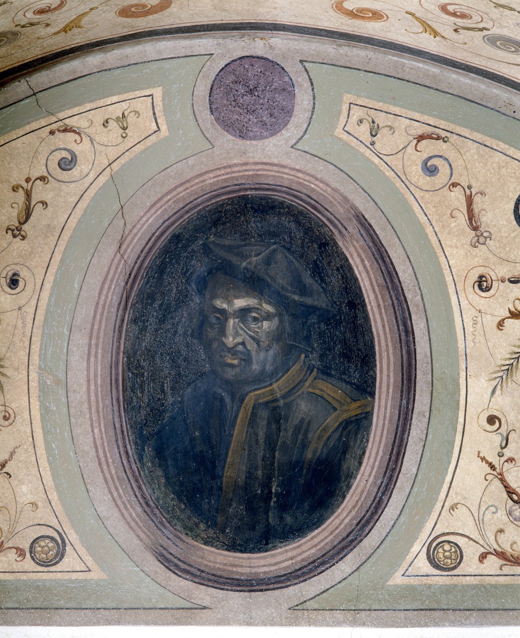 Bir adamın portresi, Şöhret Odası, 1548 by Giorgio Vasari