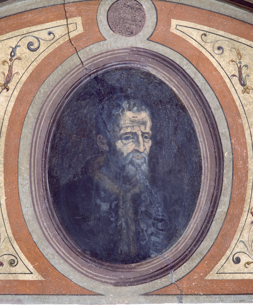 Bir adamın portresi, Şöhret Odası, 1548 by Giorgio Vasari