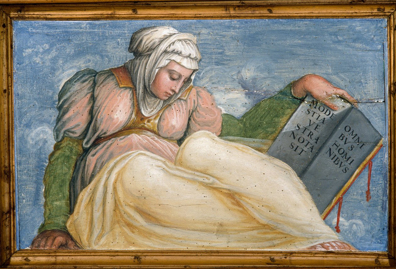 ಸಿಬಿಲ್, ಚೇಂಬರ್ ಆಫ್ ಅಬ್ರಹಾಂ, 1542 ಟರ್ಕ್ by Giorgio Vasari