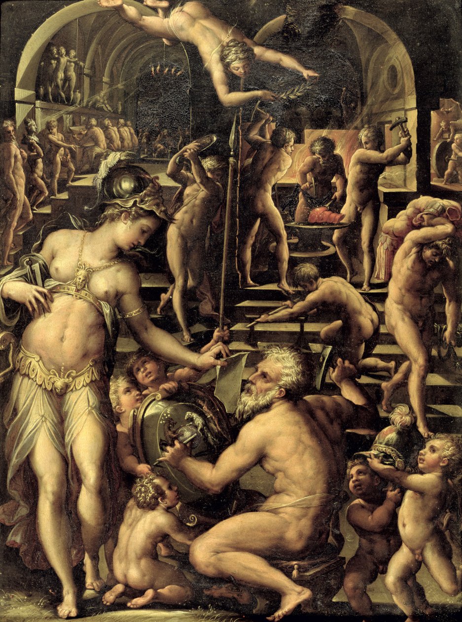 Vulkan Demirhanesi, 1565 by Giorgio Vasari