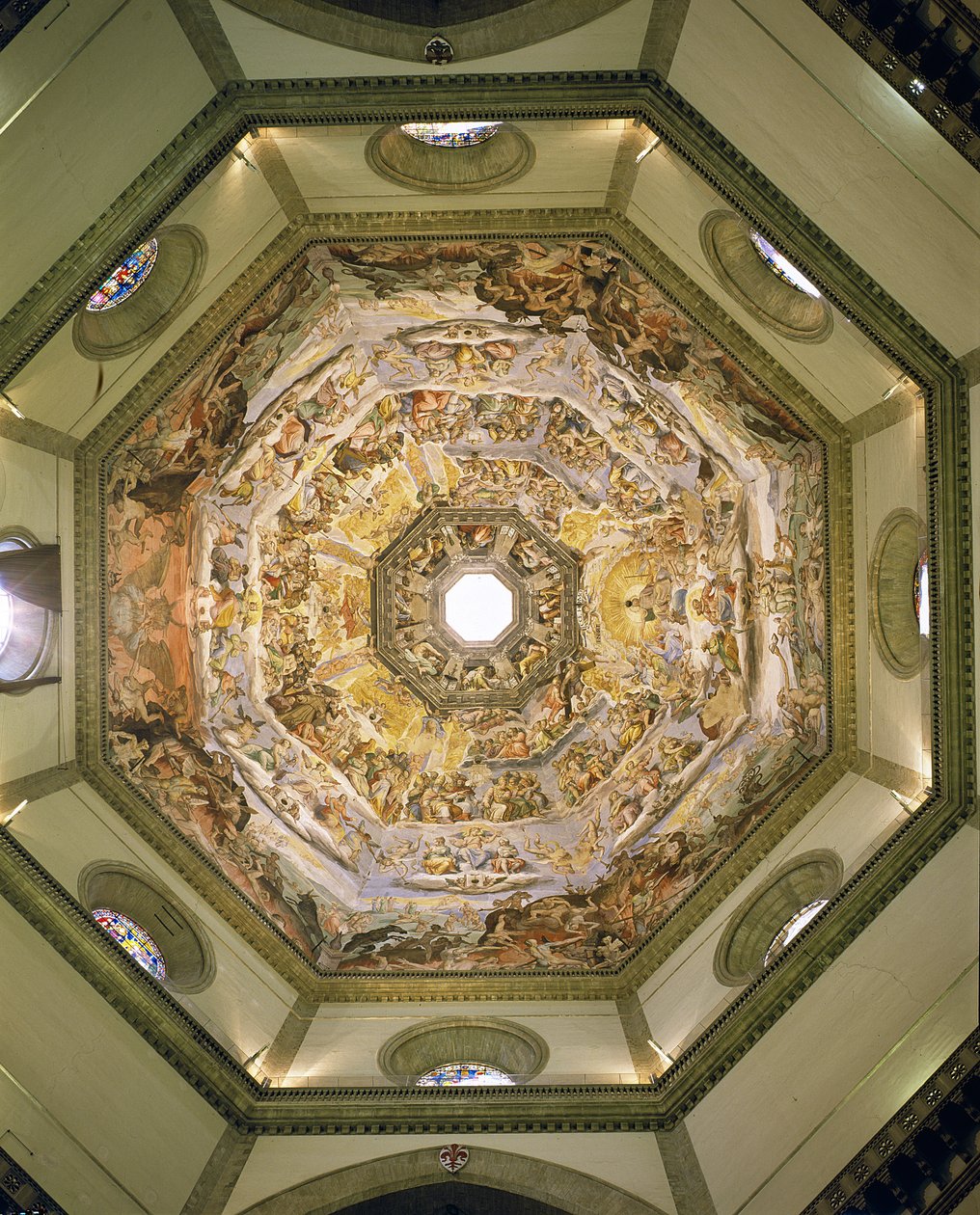 Duomo kubbesinden Son Yargı, 1572-79 by Giorgio Vasari