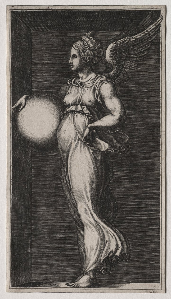 Bir Küre Tutan Alegorik Figür, 1560