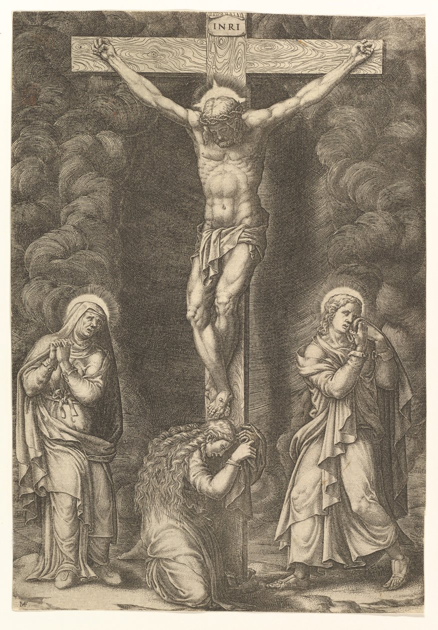 Bakire, Magdalen ve St. John ile Çarmıha Gerilme, 1570