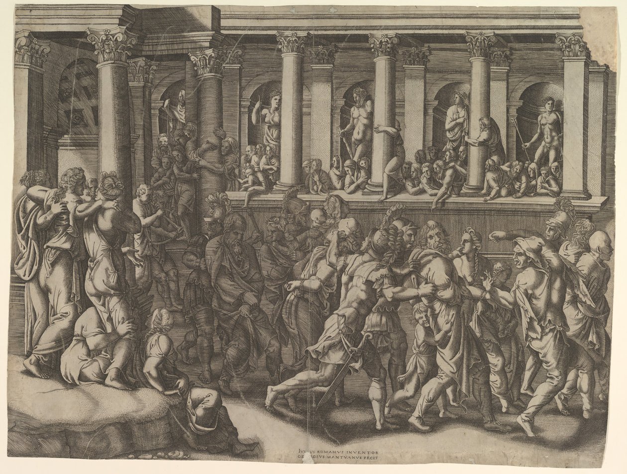Mahkumların Alaycılığı, ca. 1540. by Giorgio Ghisi