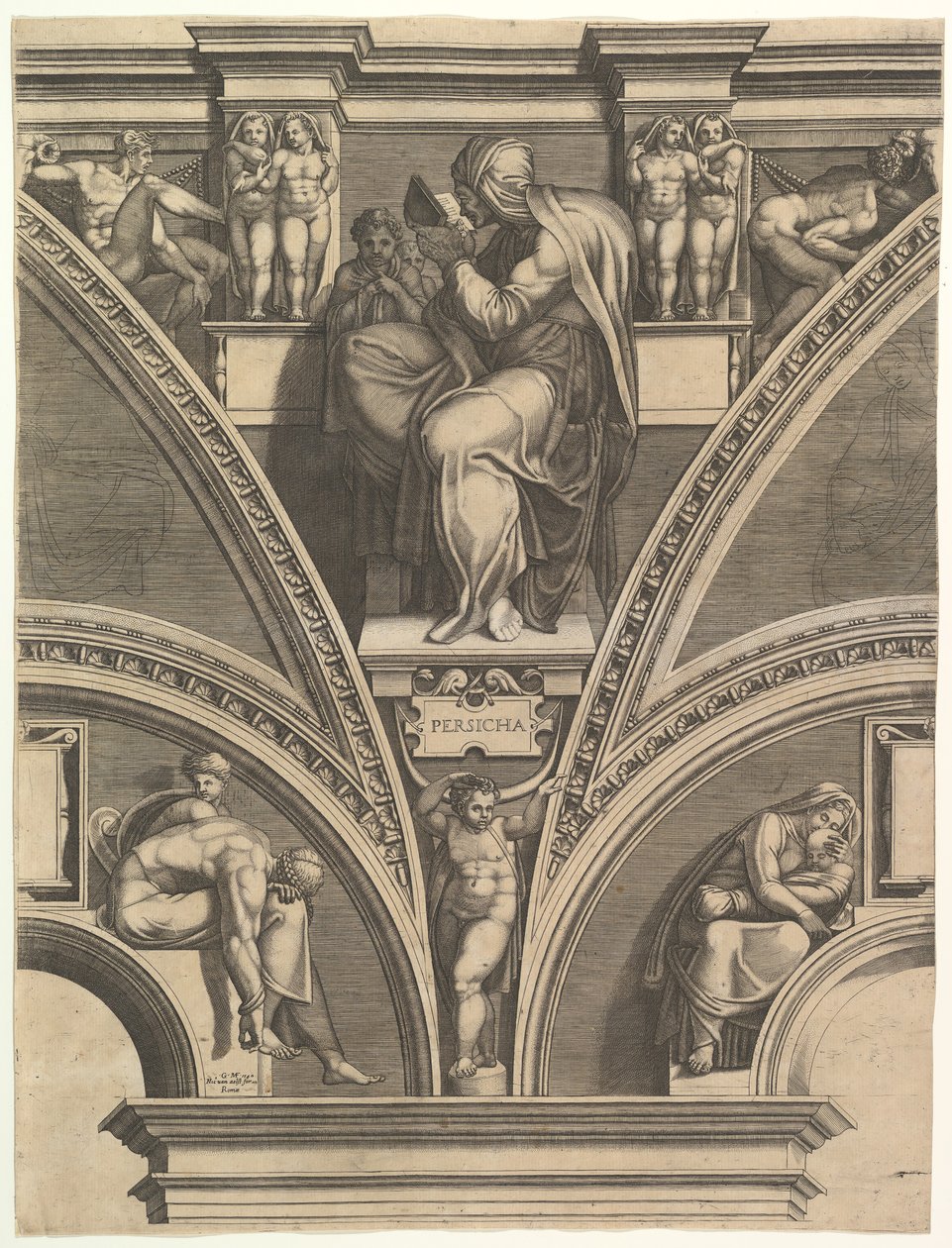 Pers Sibyl, Sistine Şapeli