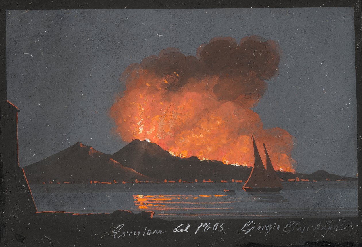 Neapel, Vezüv Patlaması by Giorgio Glass