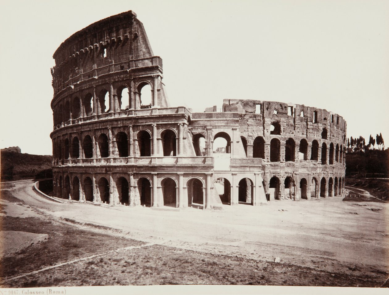 Kolezyum veya Flavian Amfitiyatrosu, Roma by Giorgio Sommer