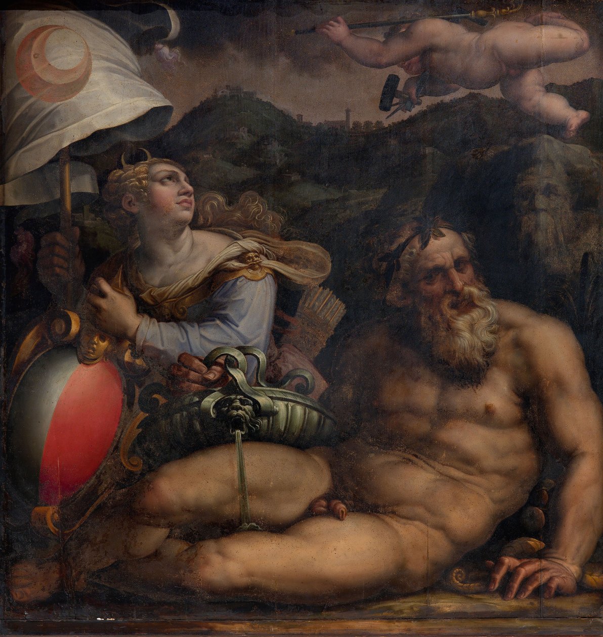 Fiesole Alegorisi, 1563-1565 by Giorgio Vasari
