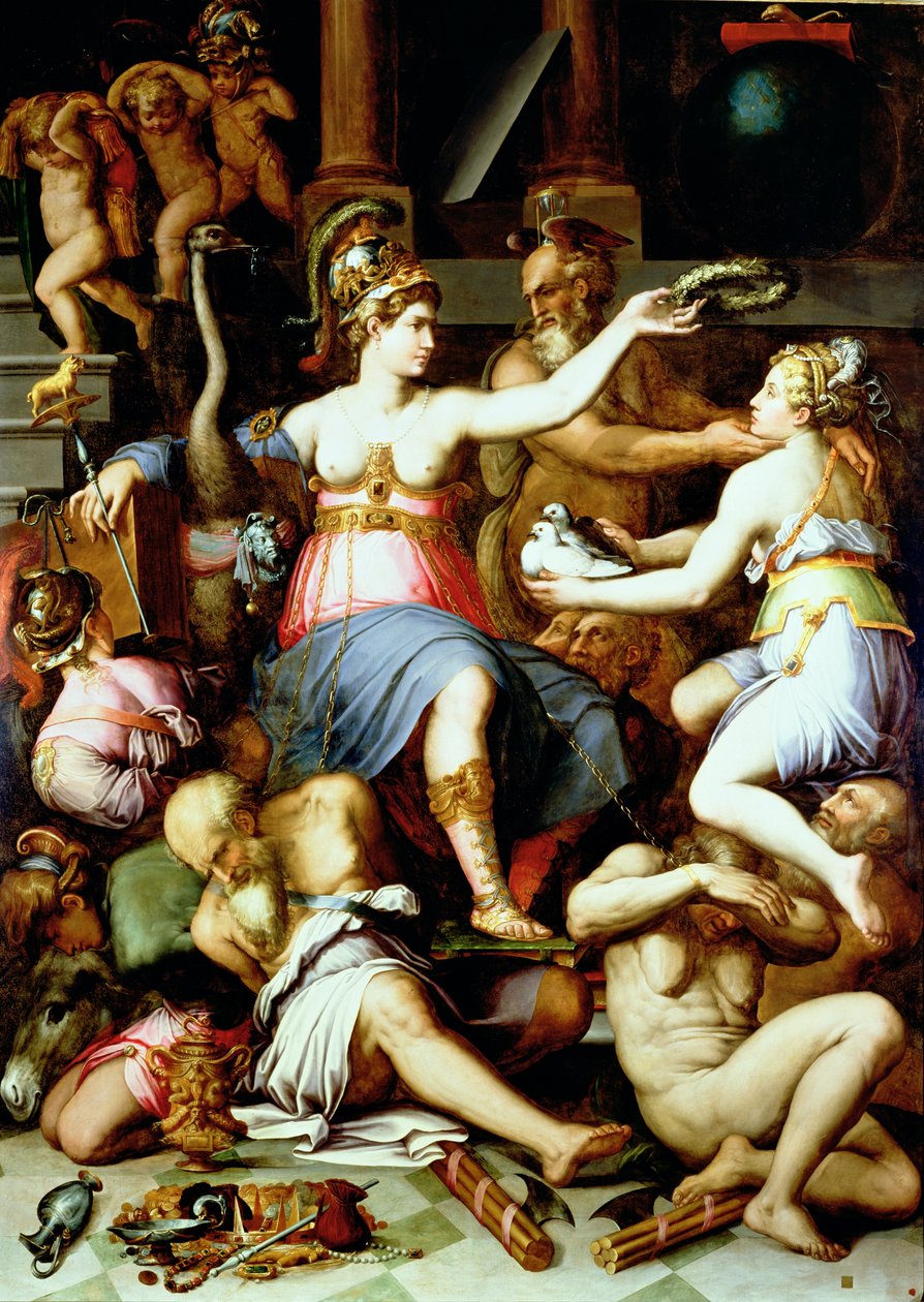 Adalet Alegorisi by Giorgio Vasari
