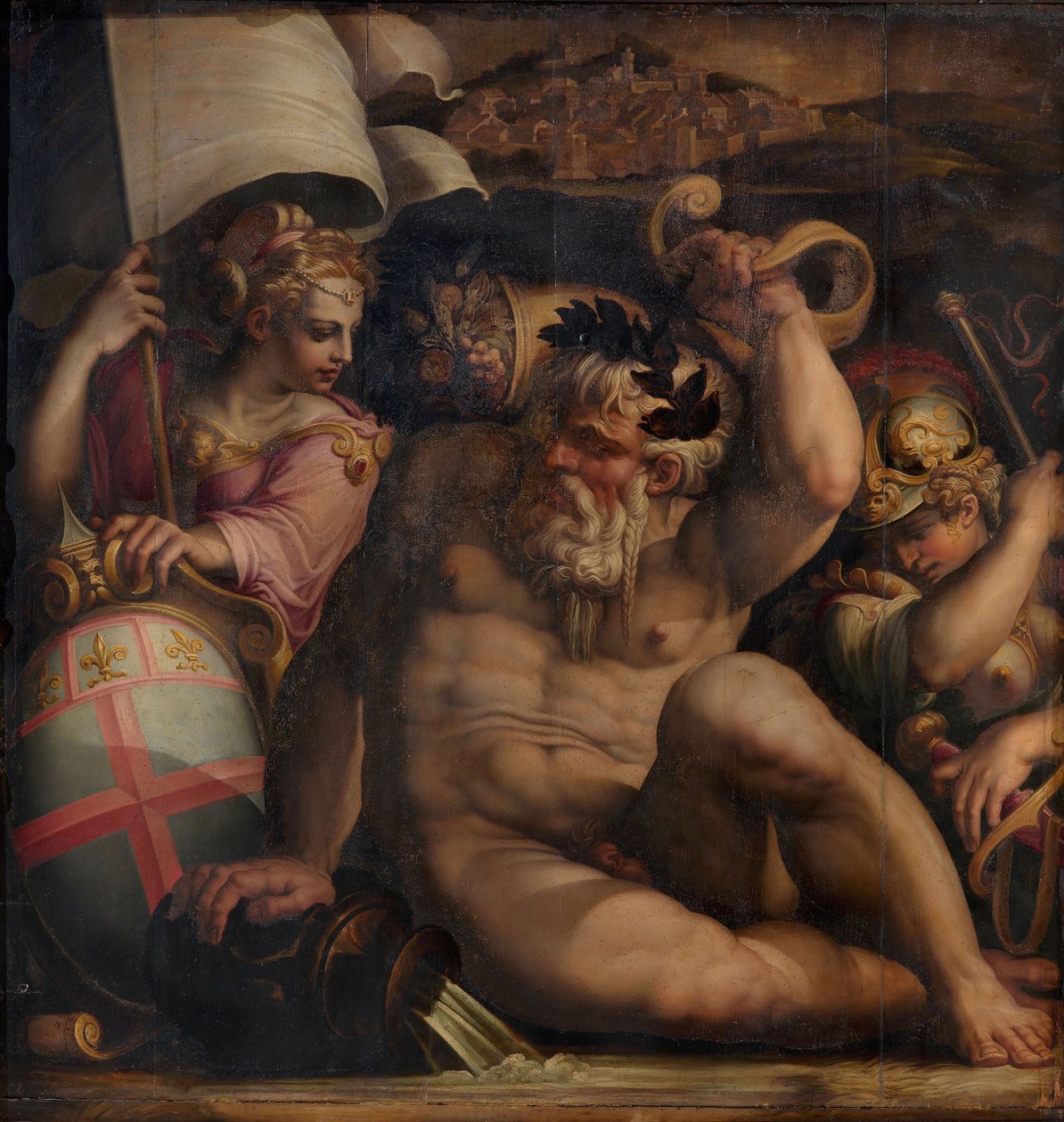 Romagna Alegorisi, 1563-1565 by Giorgio Vasari