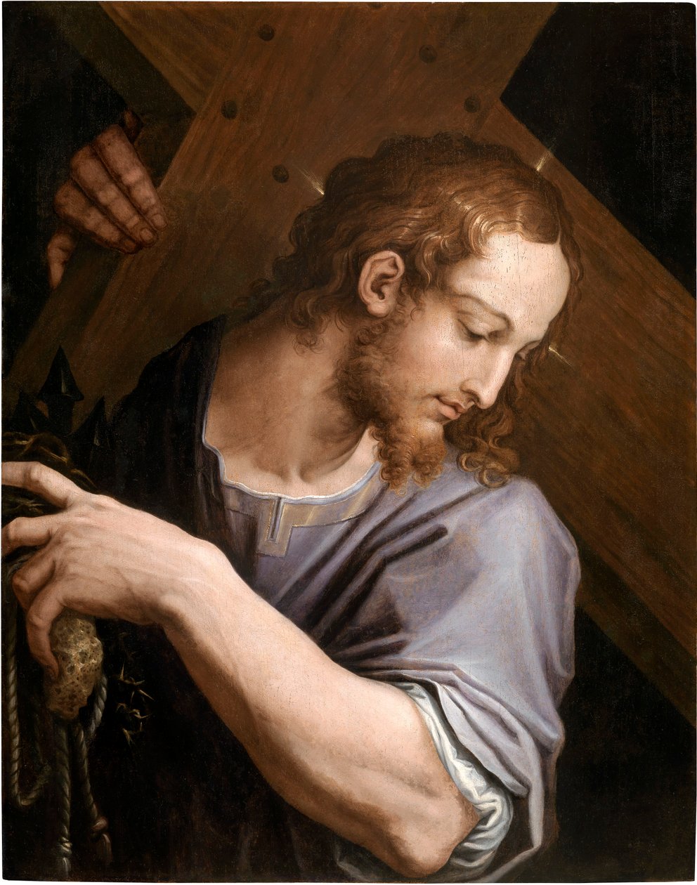 Haçı taşıyan İsa, 1553. by Giorgio Vasari