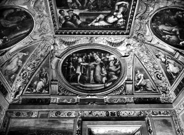 Papa Clement VII (1478-1534) Catherine de Medici (1519-1589), Sala di Clemente VII