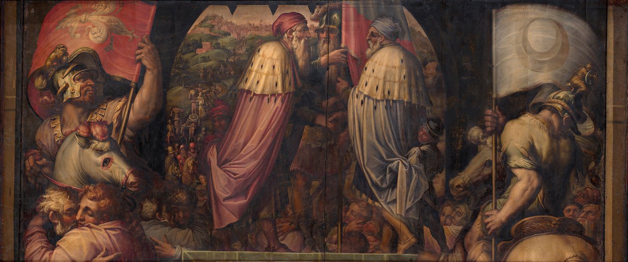 Floransa ve Fiesole Birliği, 1563-1565 by Giorgio Vasari
