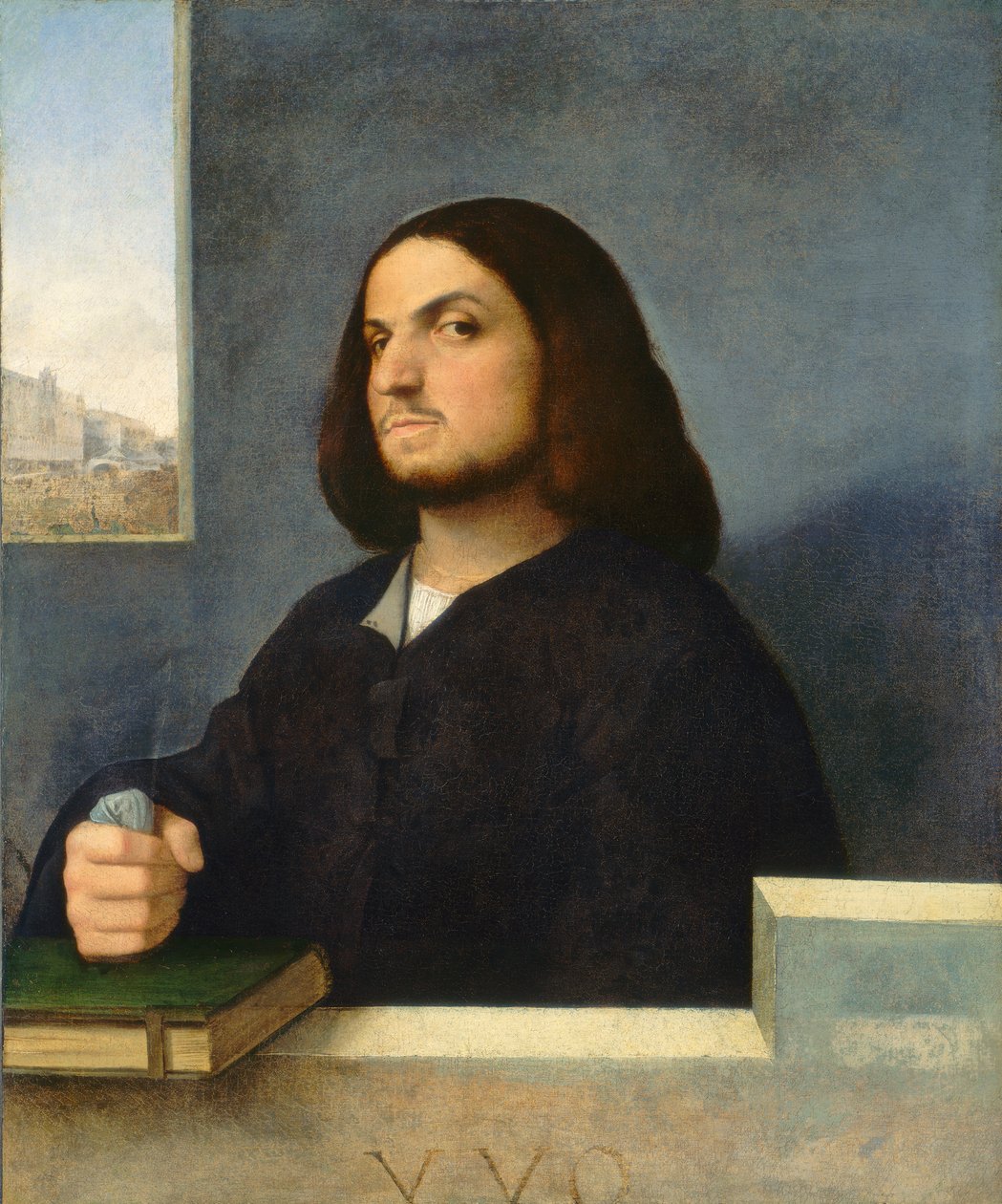 Portrait of a Venetian Gentleman, c.1510  by Giorgione da Castelfranco