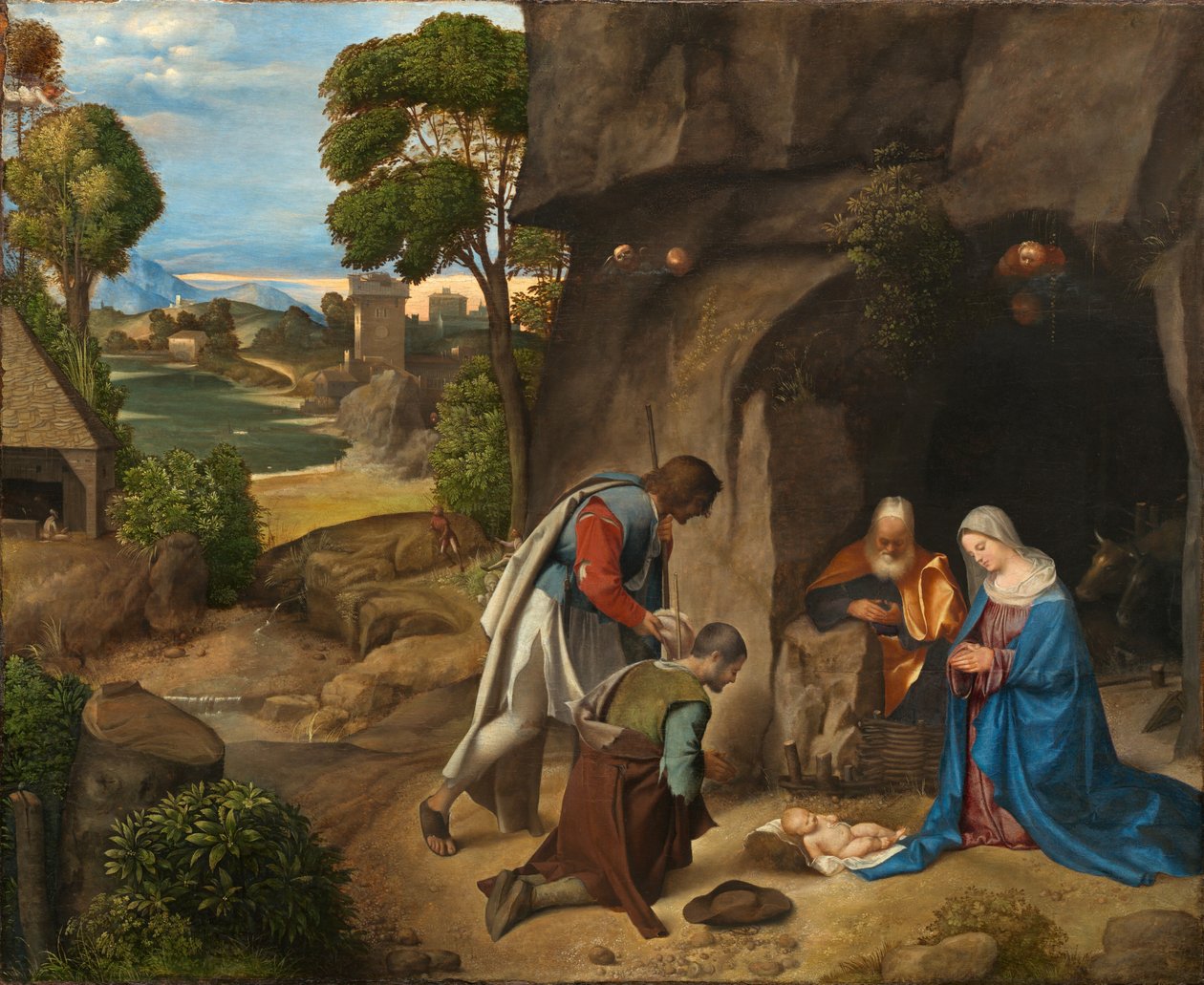 Çobanların hayranlığı by Giorgione