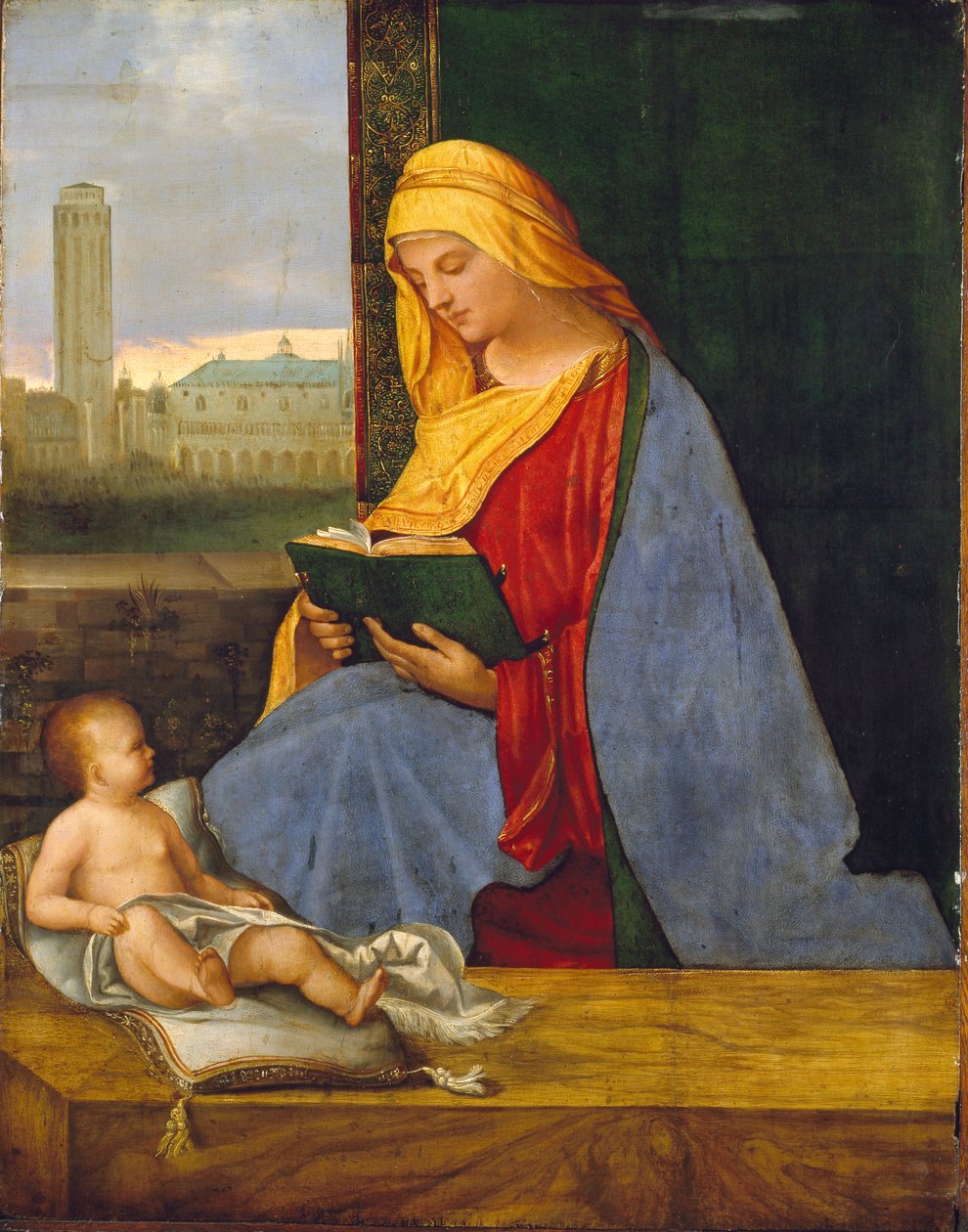 Venedik Manzaralı Bakire ve Çocuk Tallard Madonna, 16. yüzyılın başları by Giorgione