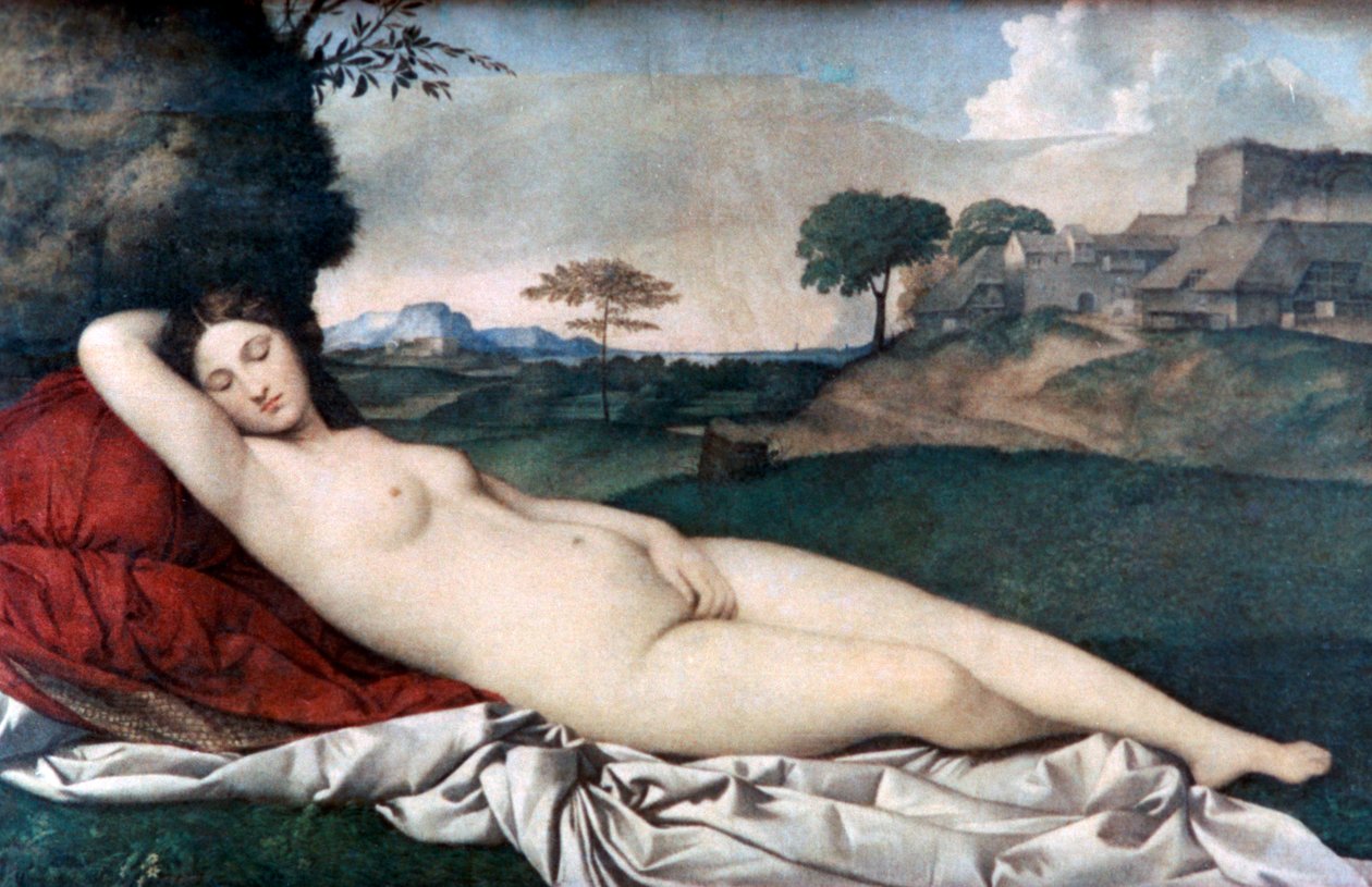 Uyuyan Venüs, c1510 by Giorgione da Castelfranco