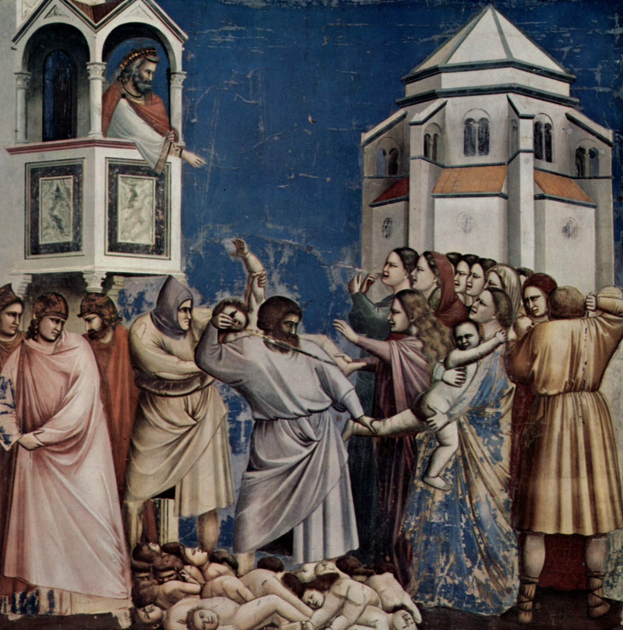 Masumların Katliamı by Giotto di Bondone